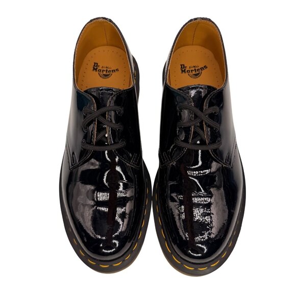 Dr. Martens 10084 Black Patent Leather Classic Lace Up Oxford EU 39 / US 8 L - Picture 4 of 11